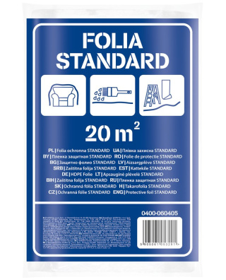 Folia ochronna HDPE (4 x 5 m)