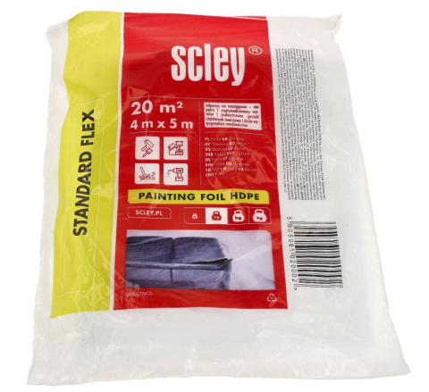 Folia ochronna HDPE Scley (4 x 5m) Folia ochronna HDPE Scley (4 x 5m)
