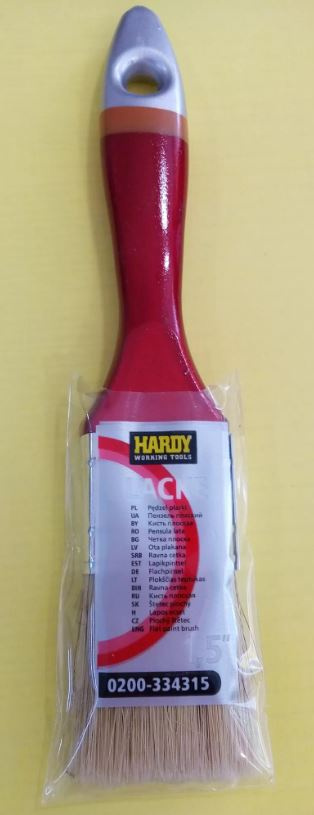 Pędzel malarski płaski Hardy 35 mm seria 33 Pędzel malarski płaski Hardy 35 mm seria 33
