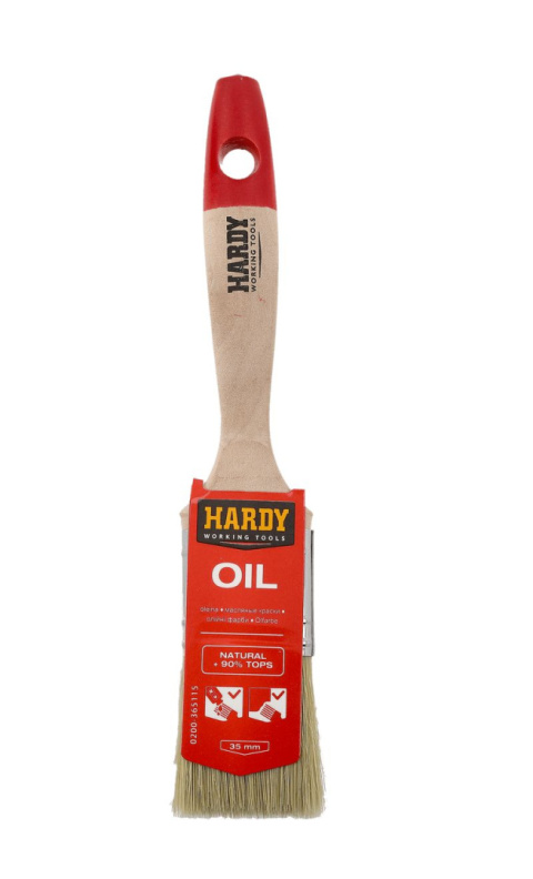 Pędzel malarski płaski Hardy 35 mm seria 36 4 Pędzel malarski płaski Hardy 35 mm seria 36 4