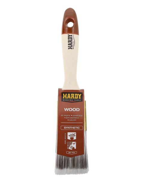 Pędzel malarski płaski Hardy 35 mm seria 45 4 Pędzel malarski płaski Hardy 35 mm seria 45 4