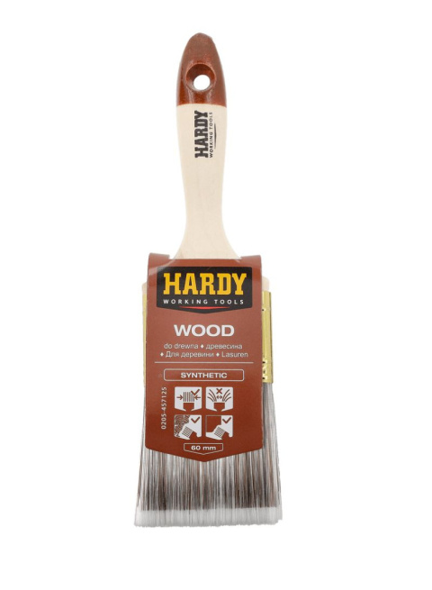 Pędzel malarski płaski Hardy 60 mm seria 45 4 Pędzel malarski płaski Hardy 60 mm seria 45 4
