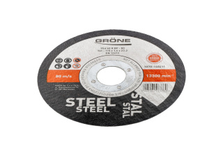 Tarcza do cięcia metalu i stali Grone 115mm, 1,6mm