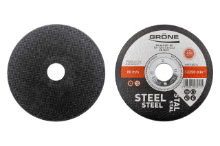 Tarcza do cięcia metalu i stali Grone 125mm, 1,6mm