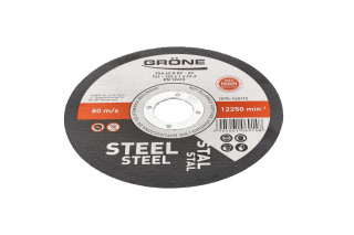Tarcza do cięcia metalu i stali Grone 125mm, 1mm