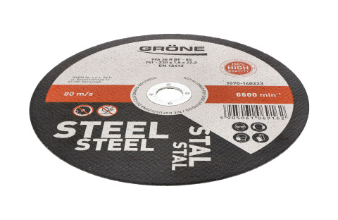 Tarcza do cięcia metalu i stali Grone 230mm, 1,8mm Tarcza do cięcia metalu i stali Grone 230mm, 1,8mm