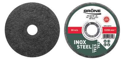 Tarcza tnąca do stali nierdzewnej Grone 115/1,6mm Tarcza tnąca do stali nierdzewnej Grone 115/1,6mm