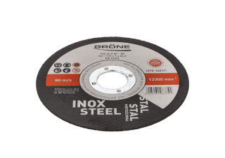 Tarcza tnąca do stali nierdzewnej Grone 115mm, 1mm