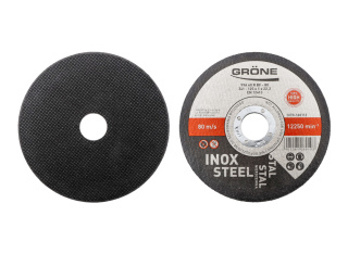 Tarcza tnąca do stali nierdzewnej Grone 125mm, 1mm