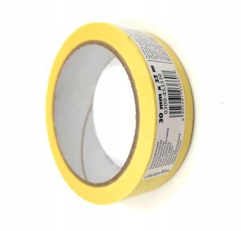 Taśma malarska Hardy 30mm x 33m seria 545 Taśma malarska Hardy 30mm x 33m seria 545