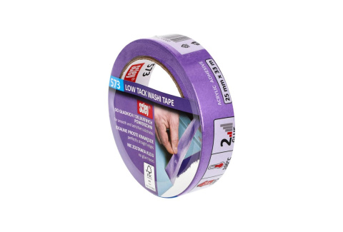 Taśma malarska Washi (25 mm x 33 m) Scley seria 573 Taśma malarska Washi (25 mm x 33 m) Scley seria 573