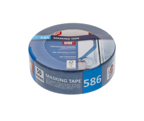 Taśma malarska niebieska Scley seria 586 (38 mm x 50 m) Taśma malarska niebieska Scley seria 586 (38 mm x 50 m)