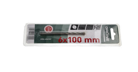 Wiertło do betonu Grone 6 x 100mm Wiertło do betonu Grone 6 x 100mm
