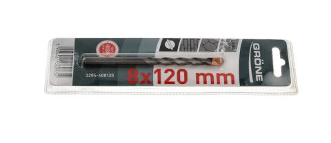 Wiertło do betonu Grone 8 x 120 mm Wiertło do betonu Grone 8 x 120 mm