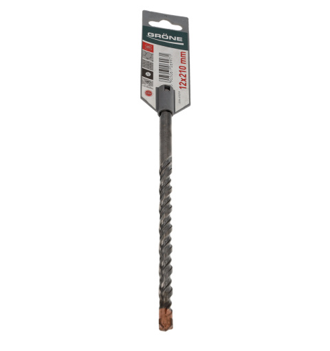 Wiertło do betonu SDS plus Grone 12 x 210mm Wiertło do betonu SDS plus Grone 12 x 210mm