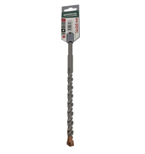 Wiertło do betonu SDS plus Grone 14 x 260mm Wiertło do betonu SDS plus Grone 14 x 260mm