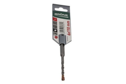 Wiertło do betonu SDS plus Grone 6 x 110mm Wiertło do betonu SDS plus Grone 6 x 110mm