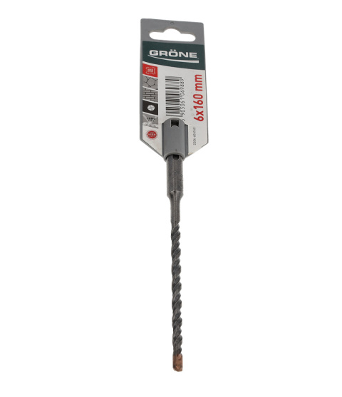 Wiertło do betonu SDS plus Grone 6 x 160mm Wiertło do betonu SDS plus Grone 6 x 160mm