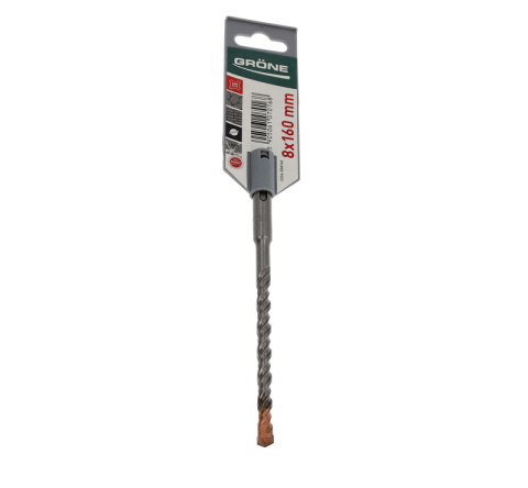 Wiertło do betonu SDS plus Grone 8 x 160mm Wiertło do betonu SDS plus Grone 8 x 160mm