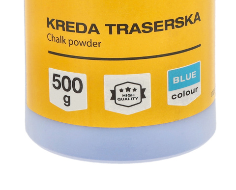 Farba Kreda do sznura traserskiego niebieska 500g. Kreda malarska Hardy Farba Kreda do sznura traserskiego niebieska 500g. Kreda malarska Hardy
