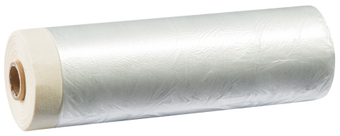 Folia malarska z taśmą Antychlap 210cm x 20m *66* Folia malarska z taśmą Antychlap 210cm x 20m *66*