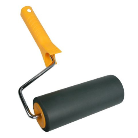 Rolka dociskowa do tapet i folii 18 cm z rączką Rolka dociskowa do tapet i folii 18 cm z rączką