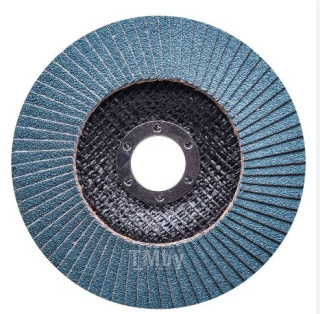 Ściernica lamelowa 80 Grone 125mm - niebieska