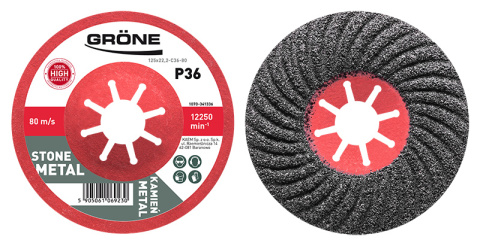 Ściernica półelastyczna 36 Grone (125 x 22,2mm) Ściernica półelastyczna 36 Grone (125 x 22,2mm)