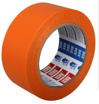 Taśma ochronna PVC karbowana 38mm x 33m seria 398