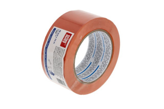 Taśma ochronna PVC karbowana Scley 48mm x 33m *398*