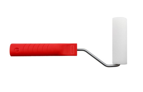Walek malarski gąbkowy 10cm z rączką do malowania metalu, drewna Walek malarski gąbkowy 10cm z rączką do malowania metalu, drewna
