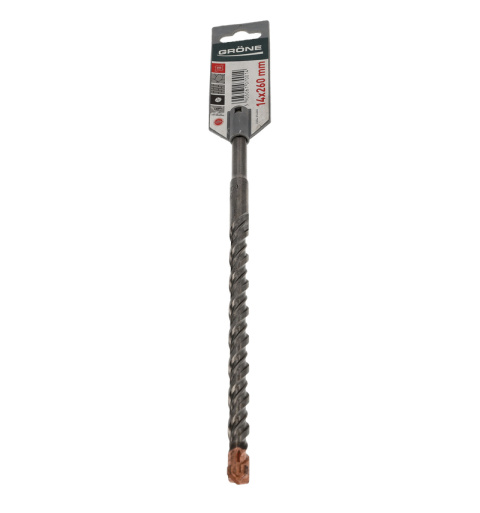 Wiertło do betonu SDS plus Grone 14 x 260mm Wiertło do betonu SDS plus Grone 14 x 260mm