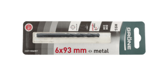 Wiertło do metalu Grone 6 x 93mm