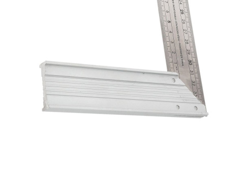Kątownik ze stali nierdzewnej 35cm podziałka metryczna zdj 5 Kątownik ze stali nierdzewnej 35cm podziałka metryczna zdj 5