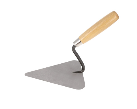 Kielnia murarska trójkątna HARDY 18cm stalowa rączka drewniana Kielnia murarska trójkątna HARDY 18cm stalowa rączka drewniana