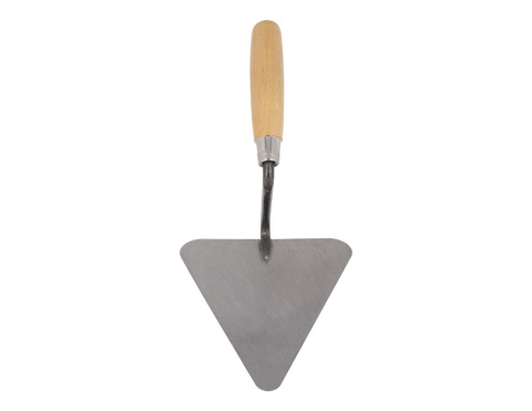 Kielnia murarska trójkątna HARDY 18cm stalowa rączka drewniana 3 Kielnia murarska trójkątna HARDY 18cm stalowa rączka drewniana 3