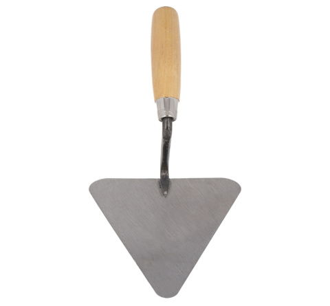 Kielnia murarska trójkątna HARDY 22cm stalowa rączka drewniana 4 Kielnia murarska trójkątna HARDY 22cm stalowa rączka drewniana 4