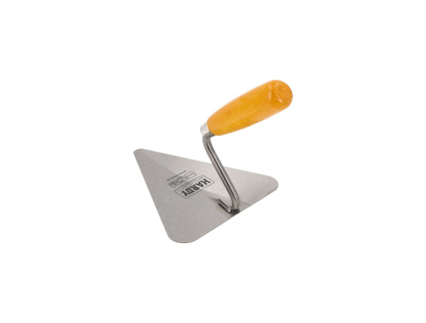 Kielnia murarska trójkątna HARDY seria 30 nierdzewna 18cm rączka drewniana 4 Kielnia murarska trójkątna HARDY seria 30 nierdzewna 18cm rączka drewniana 4