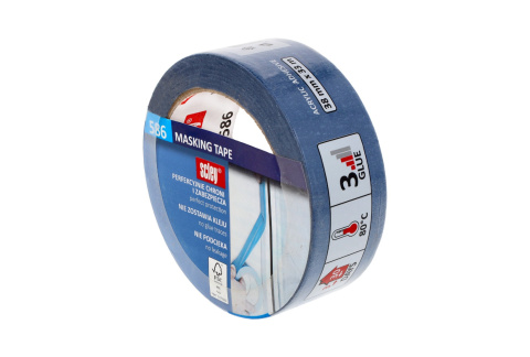 Taśma malarska niebieska Scley 38mm x 33m *586* Taśma malarska niebieska Scley 38mm x 33m *586*