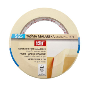 Taśma maskująca Scley 30mm x 50m *565* do odcinania kolorów