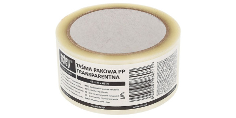 Taśma pakowa przezroczysta PP 48mm x 66m Scley zdj 4 Taśma pakowa przezroczysta PP 48mm x 66m Scley zdj 4