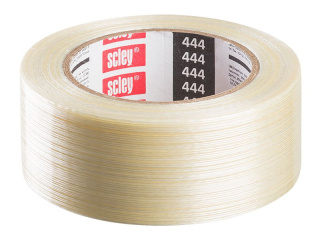 Taśma pakowa Scley seria *444* pancerna transparentna, 48mm x 33m