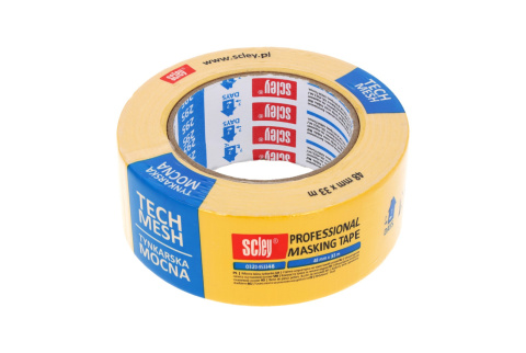 Taśma tynkarska mocna Scley 48mm x 33m seria 295 Taśma tynkarska mocna Scley 48mm x 33m seria 295
