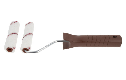 Wałek malarski do malowania drewna HARDY Mikrofaza 10cm (runo 8mm, 2-pak) zdjęcie Wałek malarski do malowania drewna HARDY Mikrofaza 10cm (runo 8mm, 2-pak) zdjęcie