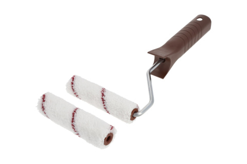 Wałek malarski do malowania drewna HARDY Mikrofaza 10cm (runo 8mm, 2-pak) zdjęcie 2 Wałek malarski do malowania drewna HARDY Mikrofaza 10cm (runo 8mm, 2-pak) zdjęcie 2