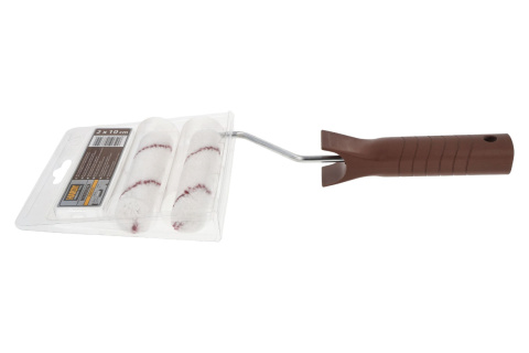 Wałek malarski do malowania drewna HARDY Mikrofaza 10cm (runo 8mm, 2-pak) zdjęcie 5 Wałek malarski do malowania drewna HARDY Mikrofaza 10cm (runo 8mm, 2-pak) zdjęcie 5