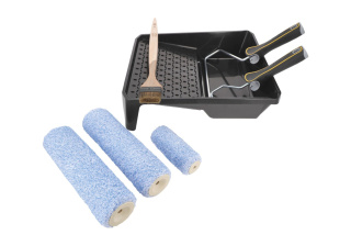 Zestaw malarski Hardy Select Micromix – Kuweta, Pędzel, 3x Wałek, 2 uchwyty