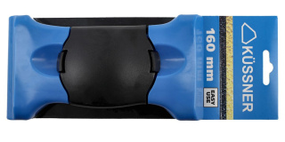 Blok ścierny 160 mm plastik czarno/niebieski