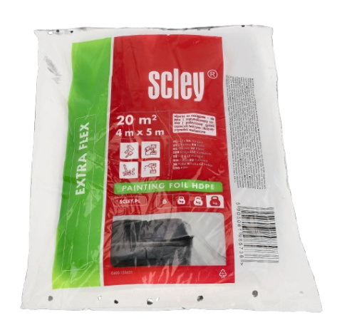 Folia ochronna Extra Flex HDPE (4 x 5 m) Folia ochronna Extra Flex HDPE (4 x 5 m)